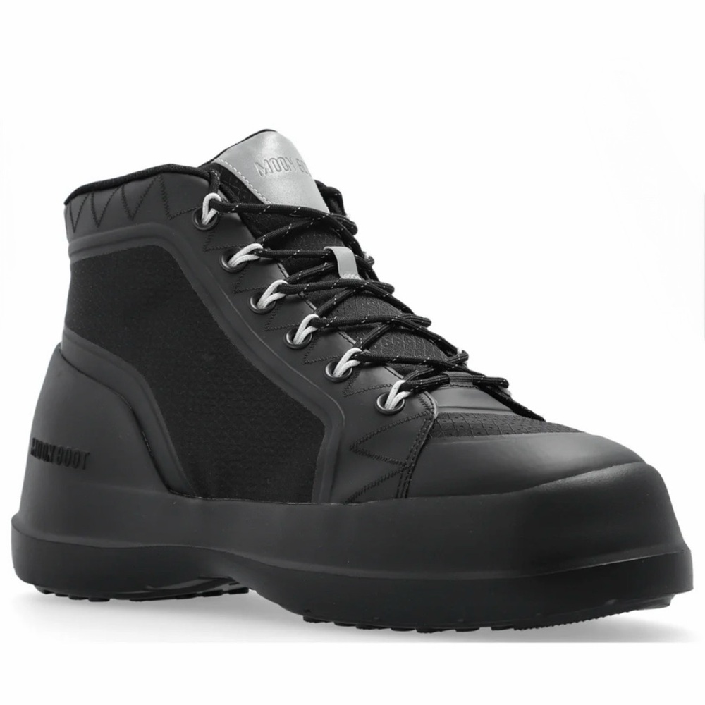 MOON BOOTS Luna Trek Mid Boots (For Women) Color Black Size 10